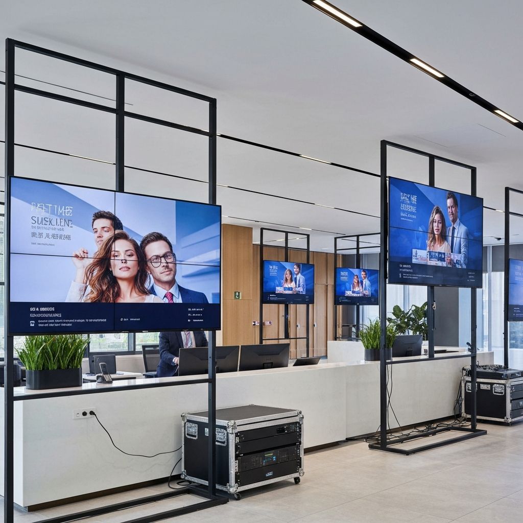 Commercial installation